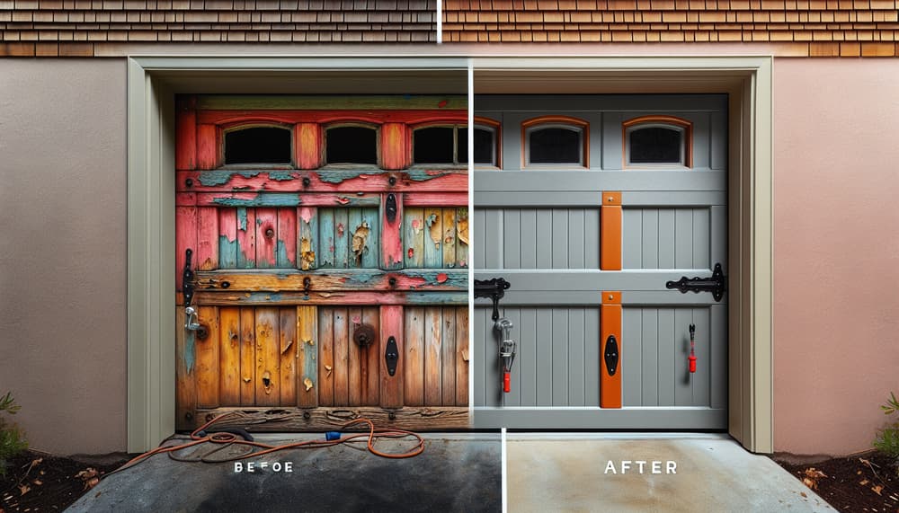 Garage door work in Mission Viejo