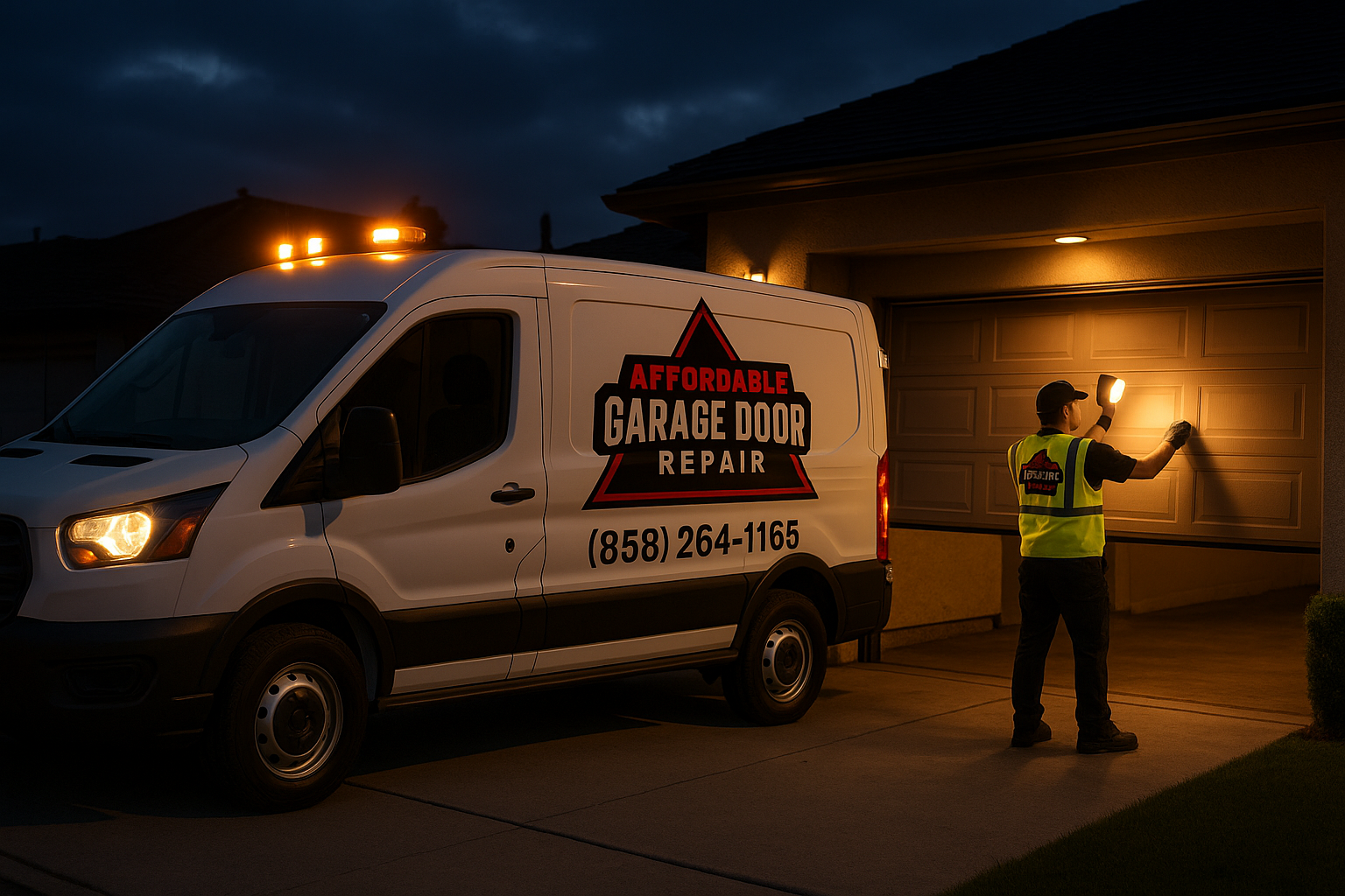 Emergency Garage Door Repair in Mission Viejo