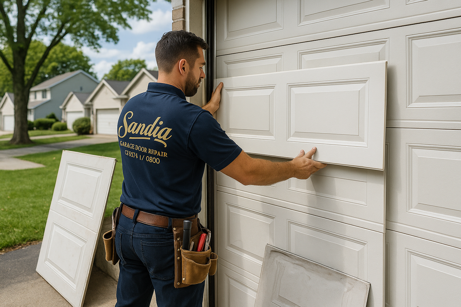 Garage Door Panel Replacement in Mission Viejo