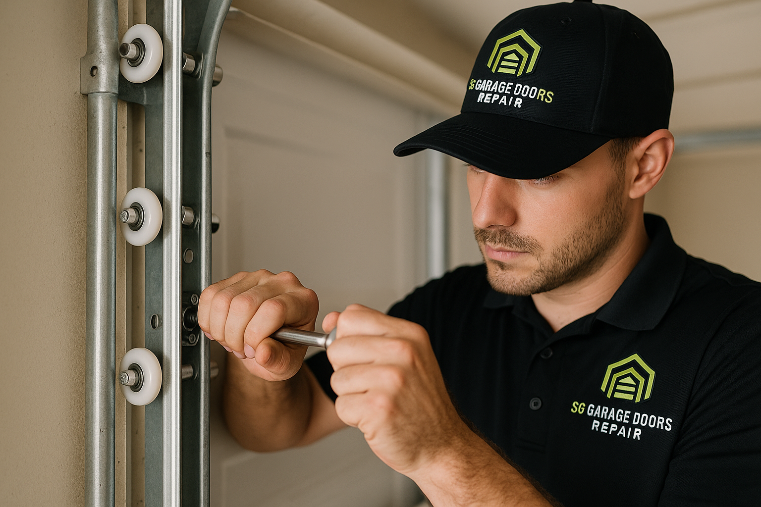 Garage Door Track Repair in Mission Viejo