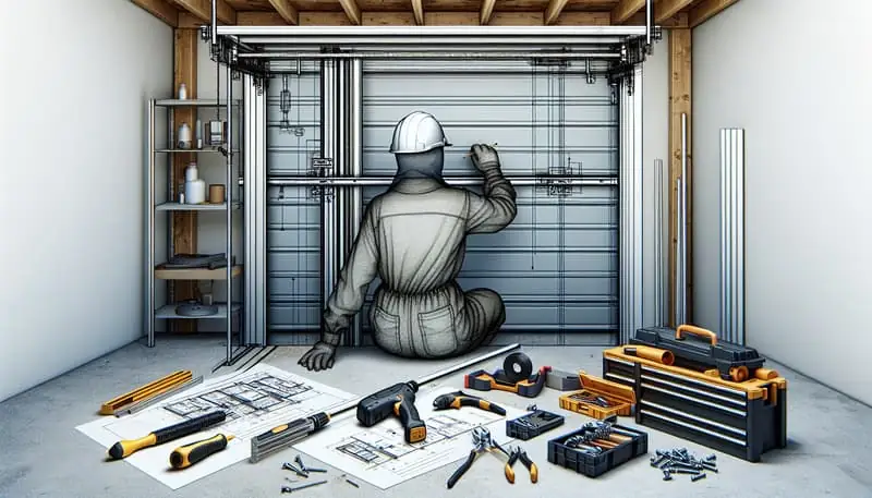 Garage Door Track Repair — Three Arch Bay